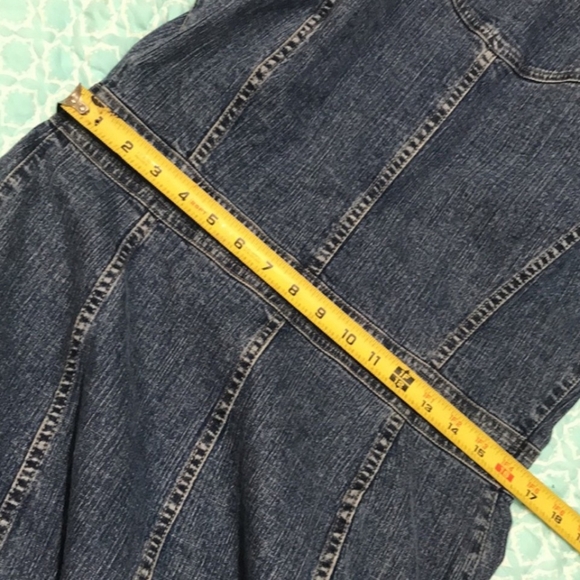 👗 DKNY Blue Denim Dress 👗 - Picture 7 of 9